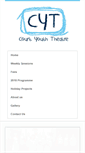 Mobile Screenshot of courtyouththeatre.org